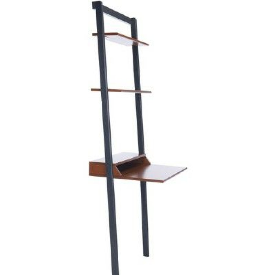 Executive Desks * | Pamella 2 Shelf Leaning Desk Safavieh