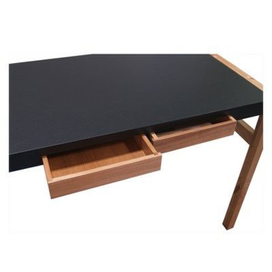 Executive Desks * | Rico Deluxe Desk Natural Proman Products