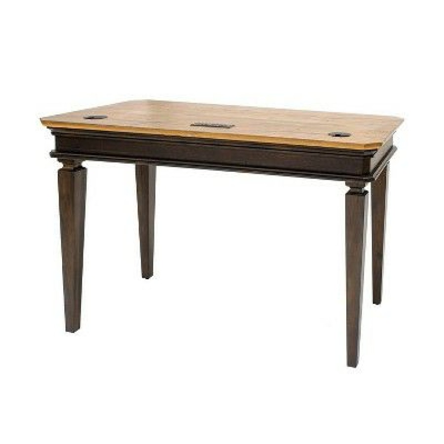 Executive Desks * | Sonoma Writing Desk Brown Martin Furniture