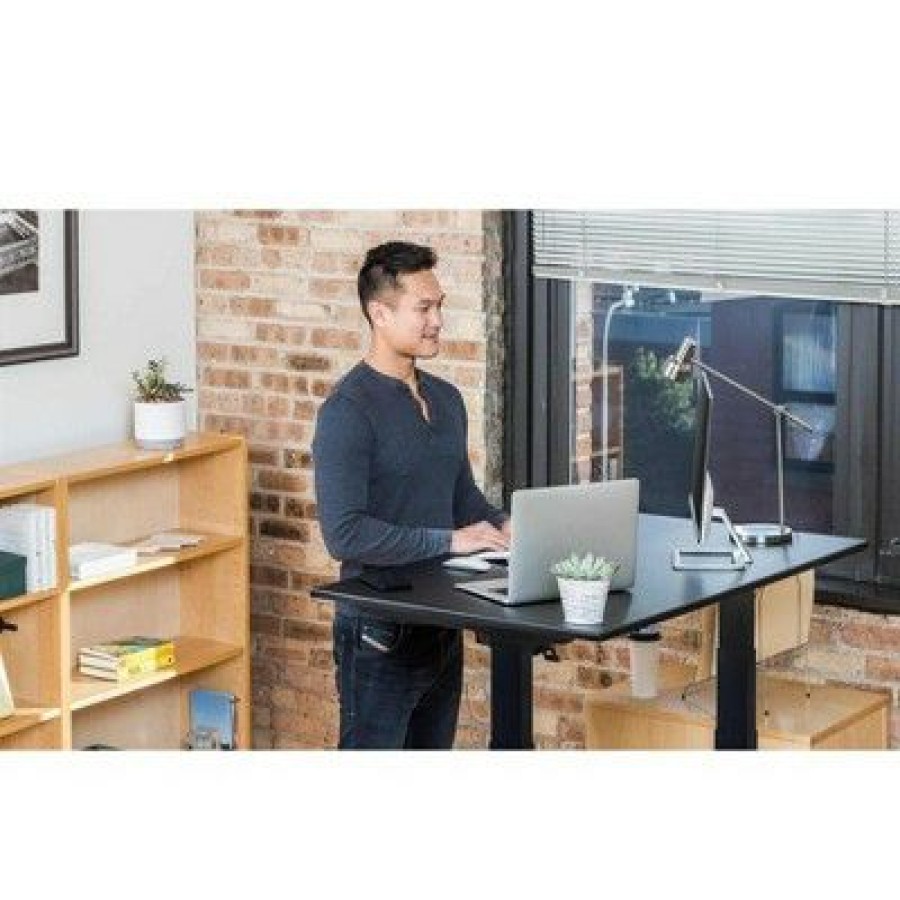 Executive Desks * | Stand Up Desk Store Electric Adjustable Height Standing Desk With Programmable Memory