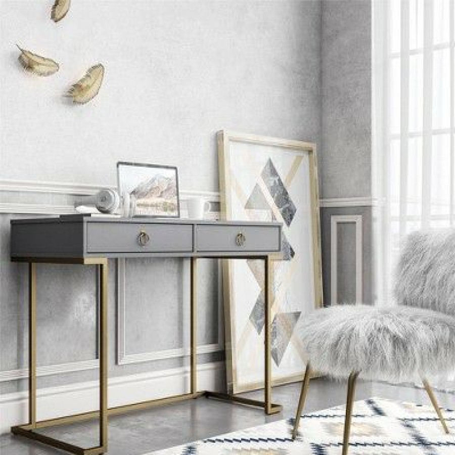 Executive Desks * | Camila Writing Desk Cosmoliving By Cosmopolitan