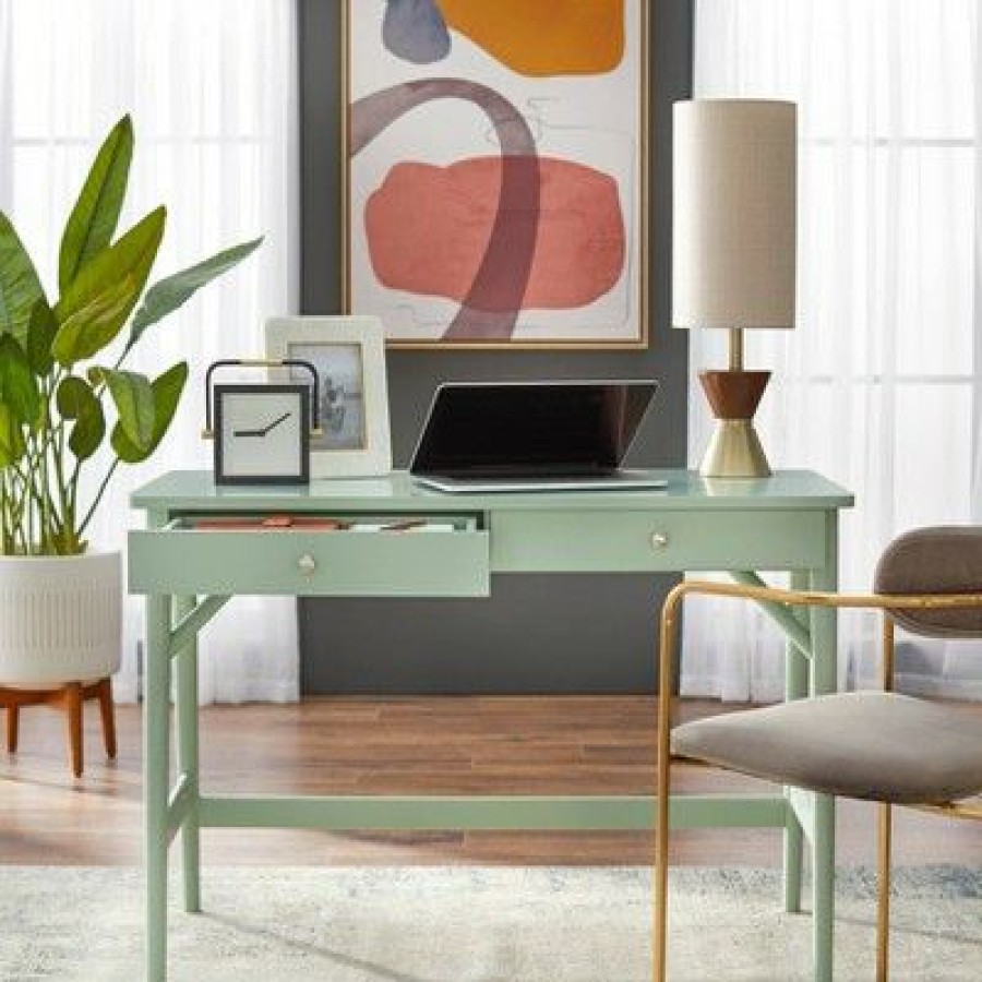 Executive Desks * | Target Marketing Sys Mid-Century Modern Desk Buylateral