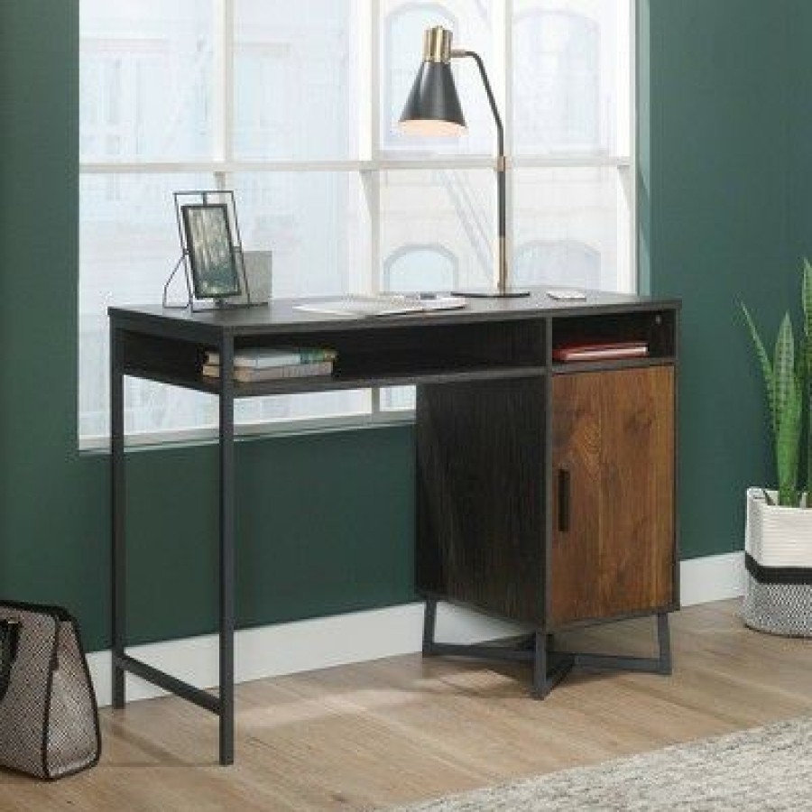 Executive Desks * | Canton Lane Desk Brown Sauder