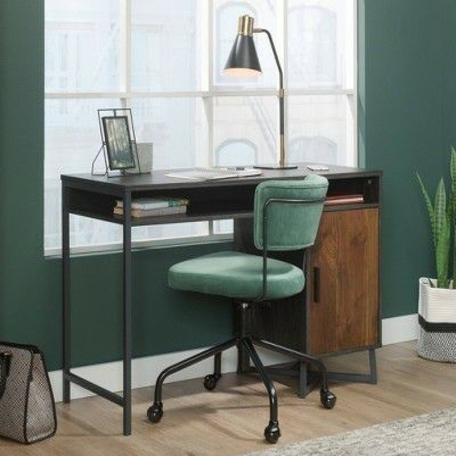 Executive Desks * | Canton Lane Desk Brown Sauder