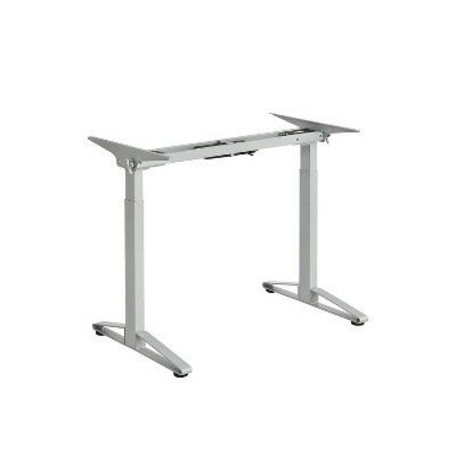 Executive Desks * | Safco Defy 31-50 Adjustable Desk White 1980Wh