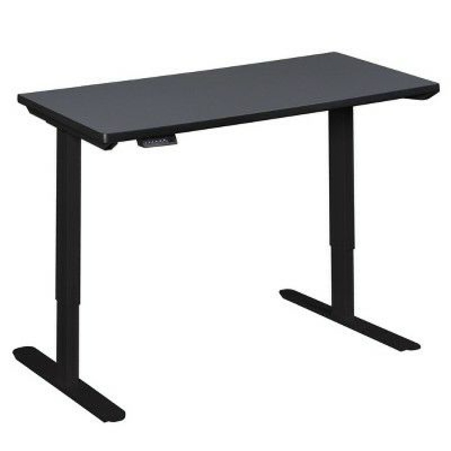 Executive Desks * | 72 X 24 Esteem Height Adjustable Power Desk Regency