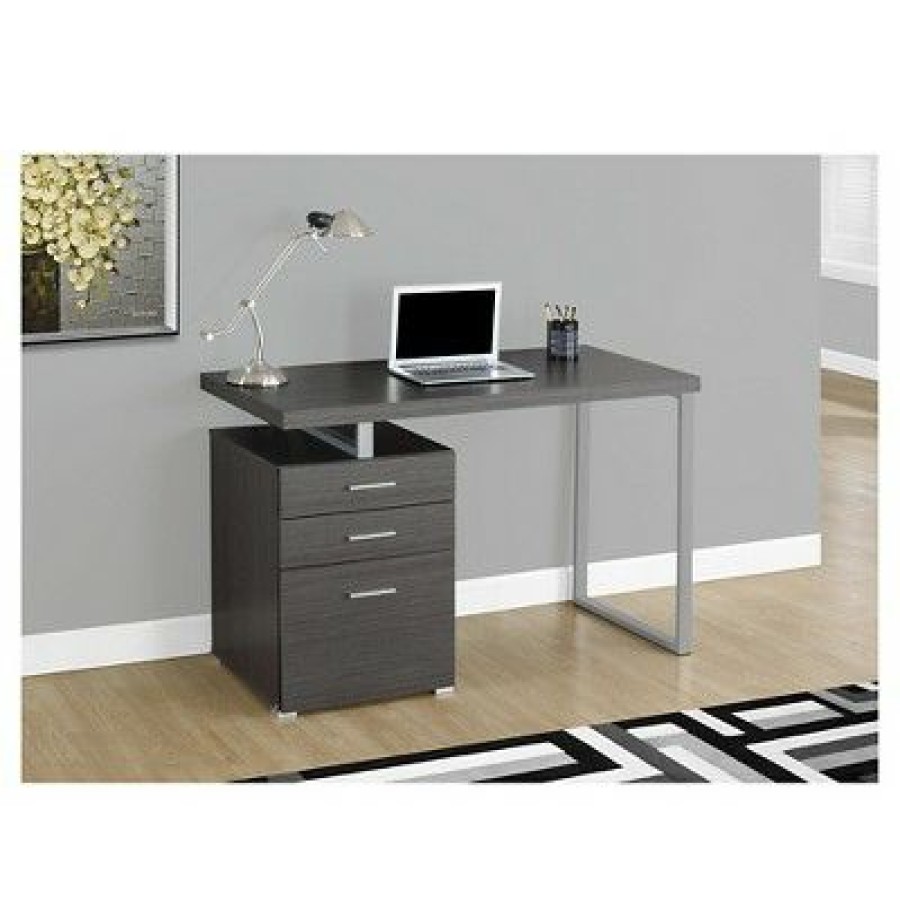 Executive Desks * | Computer Desk With Drawers Everyroom