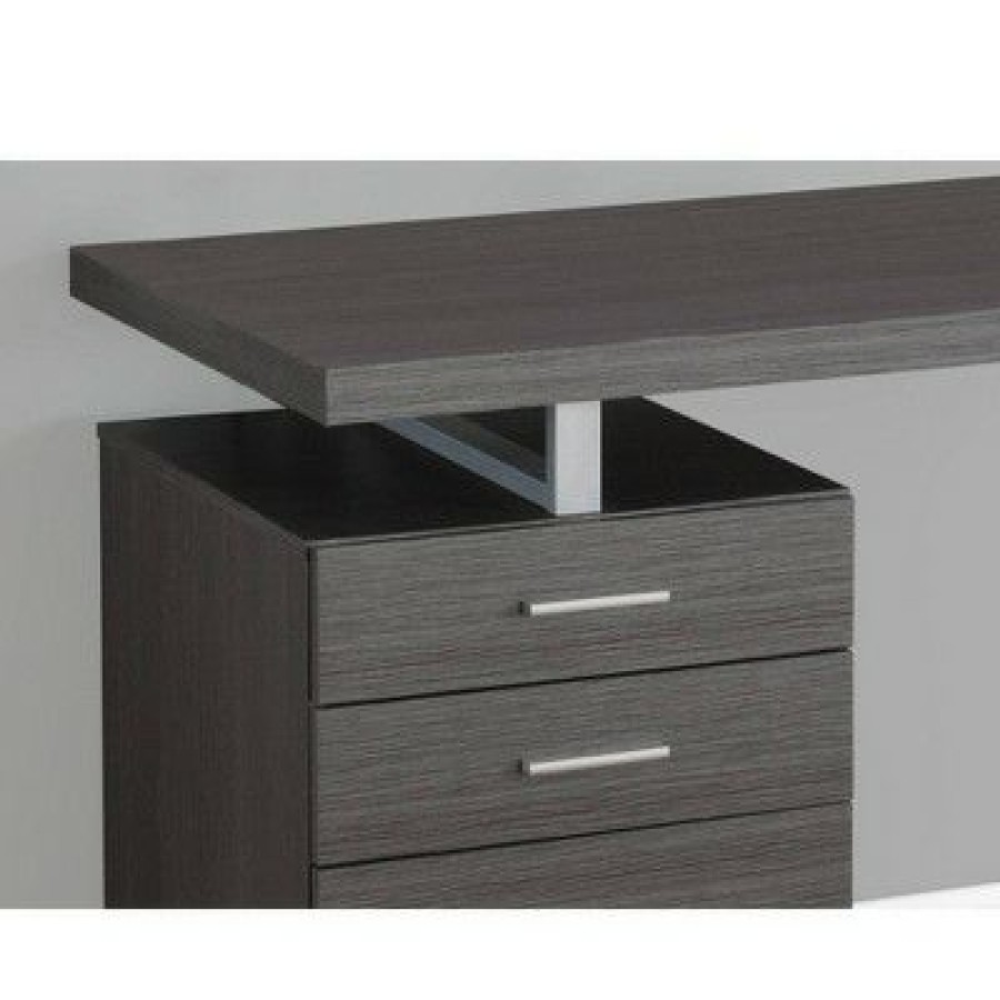 Executive Desks * | Computer Desk With Drawers Everyroom