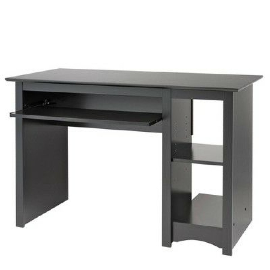 Executive Desks * | Computer Desk Black Prepac