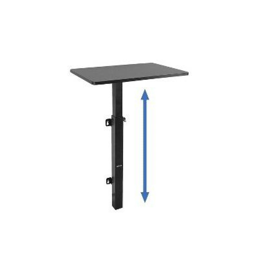 Executive Desks * | Mount-It! 24 Wall Mounted Sit & Stand Desk Black (Mi-7989)