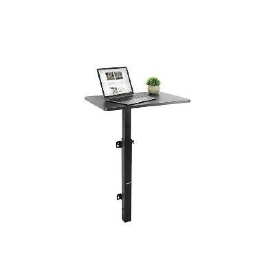 Executive Desks * | Mount-It! 24 Wall Mounted Sit & Stand Desk Black (Mi-7989)