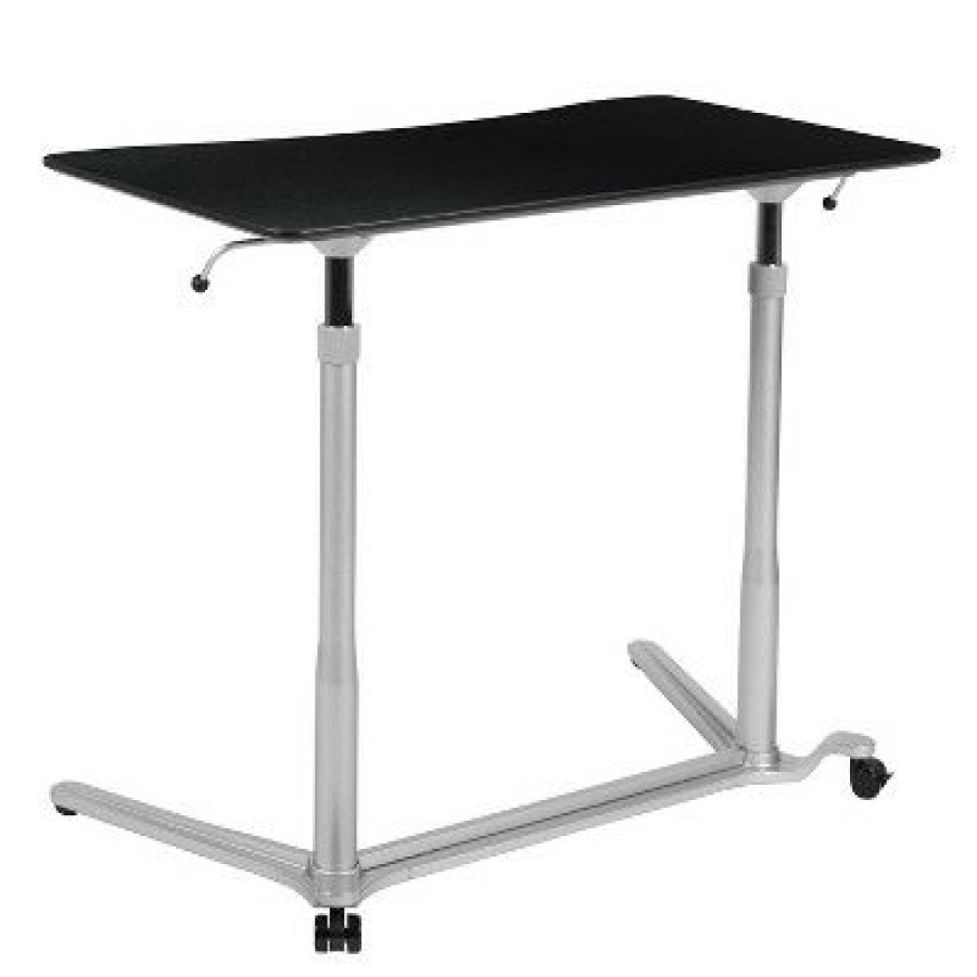 Executive Desks * | Sit-Down Stand-Up Ergonomic Computer Desk Riverstone Furniture