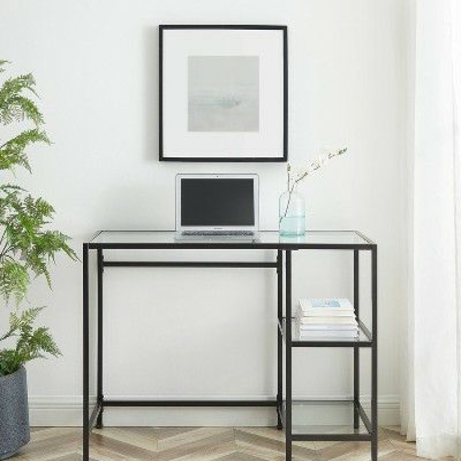 Executive Desks * | Aimee Desk Oil Rubbed Bronze Crosley