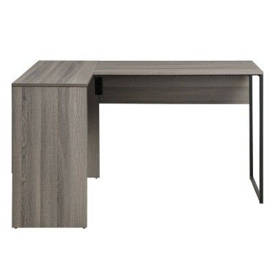 Executive Desks * | L Shaped Desk Hagney Lane Farm Oak Osp Home Furnishings