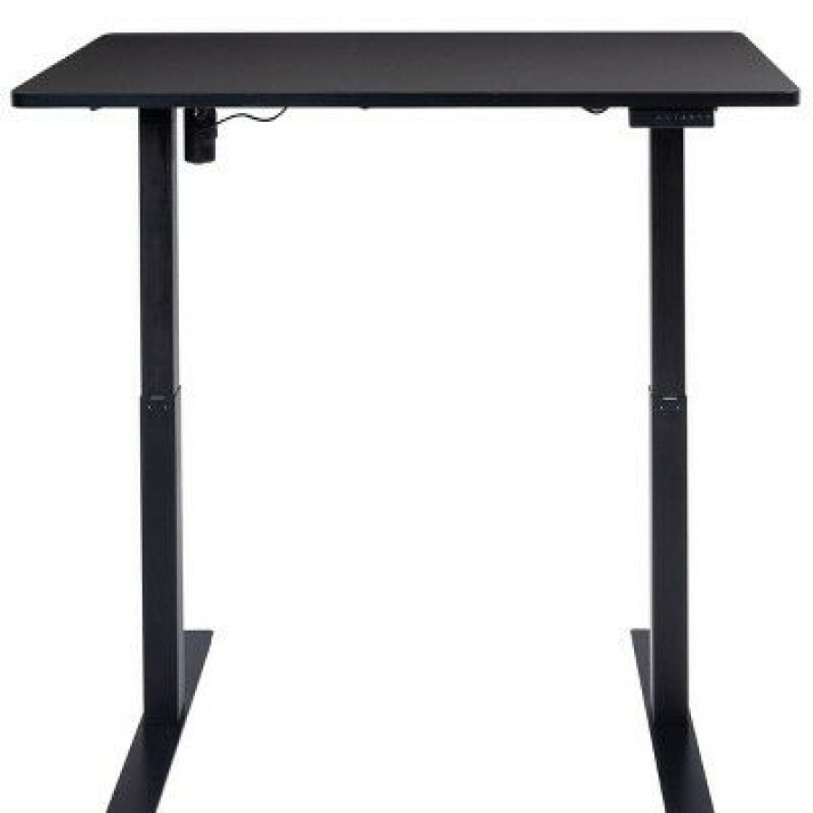 Executive Desks * | Costway 53" 7-Button Electric Height Adjustable Sit-Stand Desk Standing Single Motor