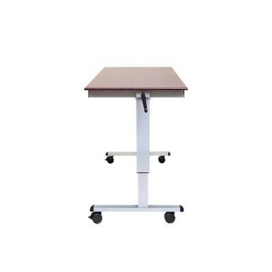 Executive Desks * | Luxor 60W Adjustable Desk Laminate Wood Standup-Cf60-Dw