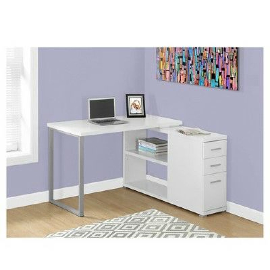 Executive Desks * | Computer Desk With Facing Corner Everyroom