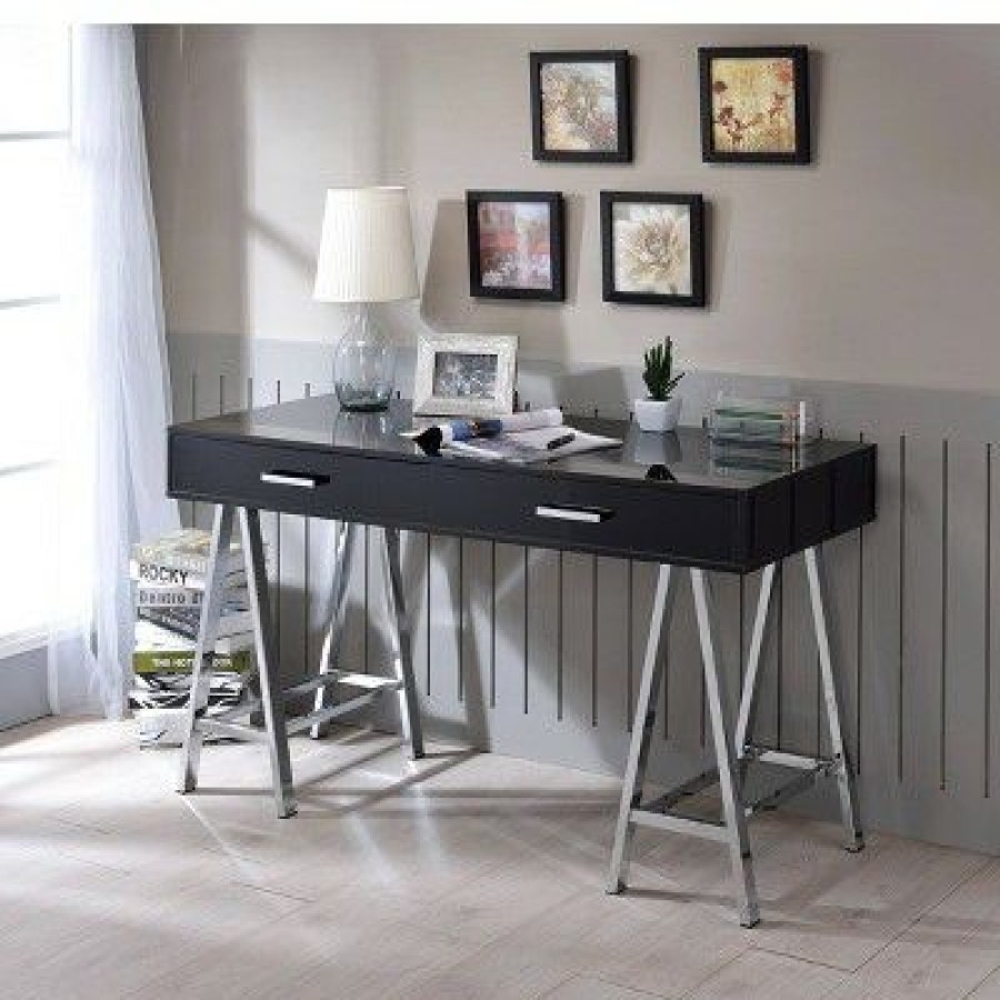 Executive Desks * | Coleen Built-In Usb Port Writing Desk Acme Furniture