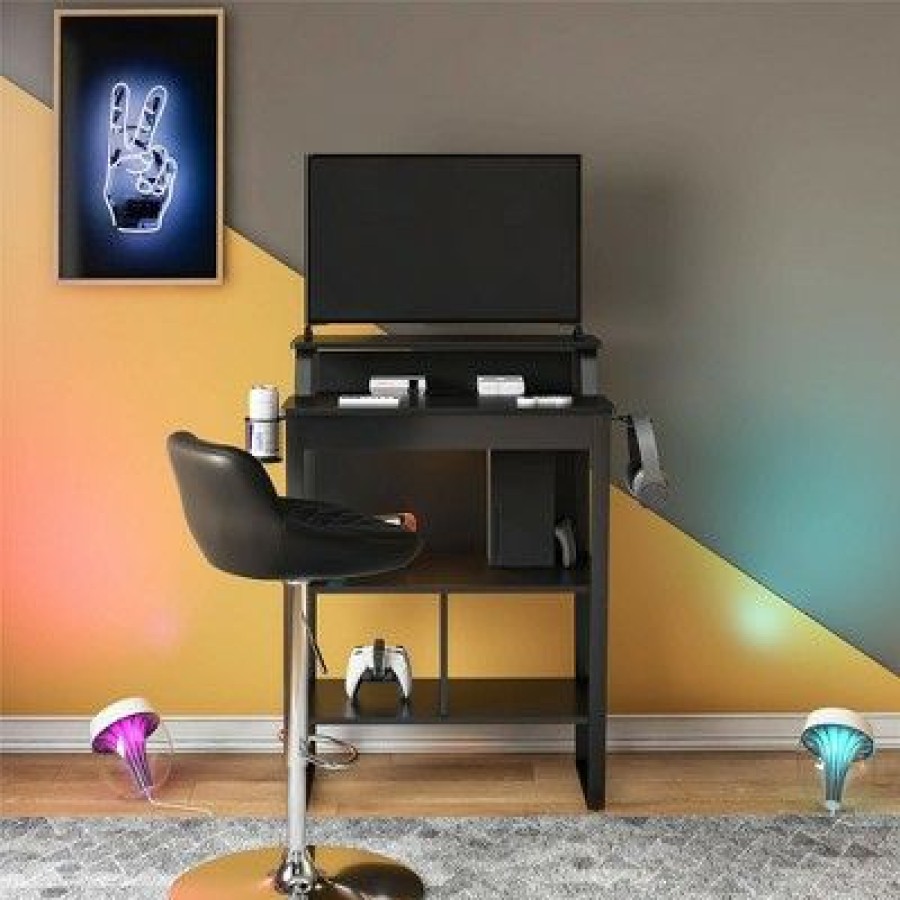 Computer Desks * | Genesis Standing Gaming Desk/ Arcade Stand Ntense