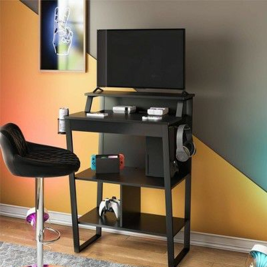 Computer Desks * | Genesis Standing Gaming Desk/ Arcade Stand Ntense