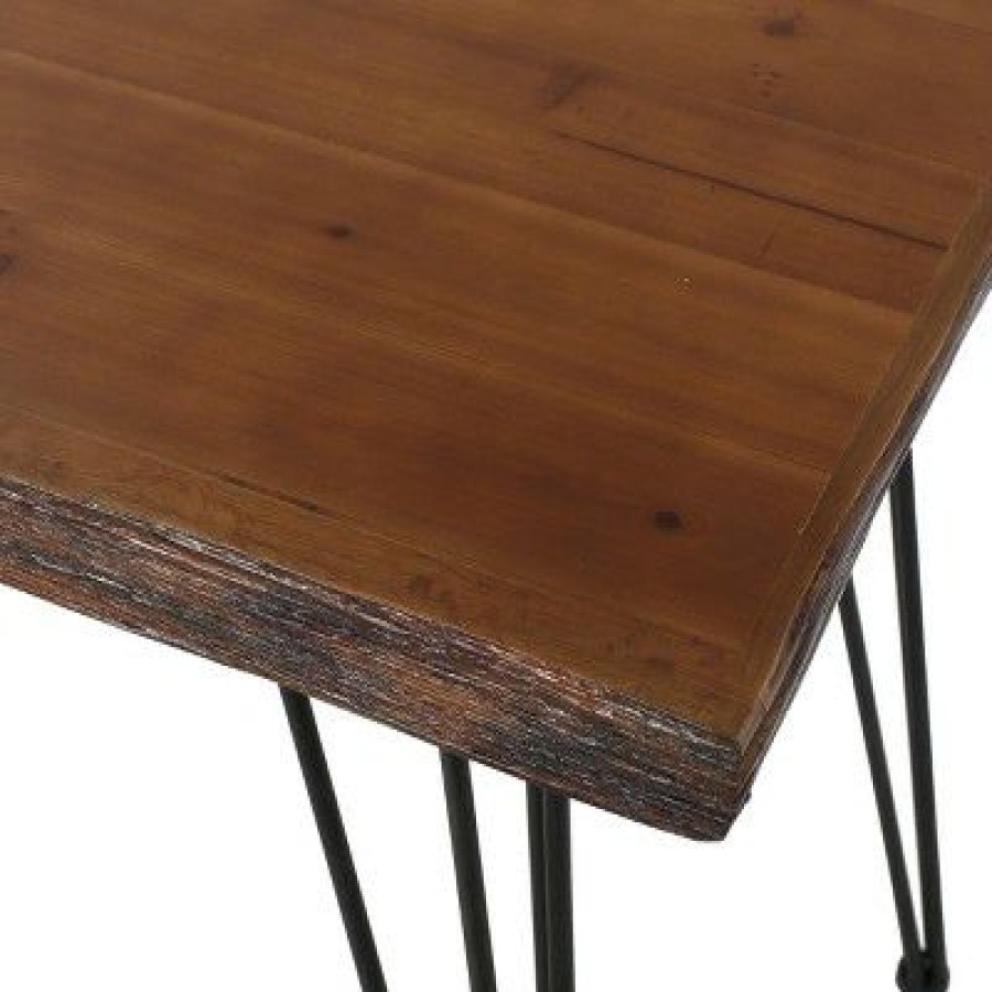 Executive Desks * | Remington Live Edge Desk Natural Christopher Knight Home