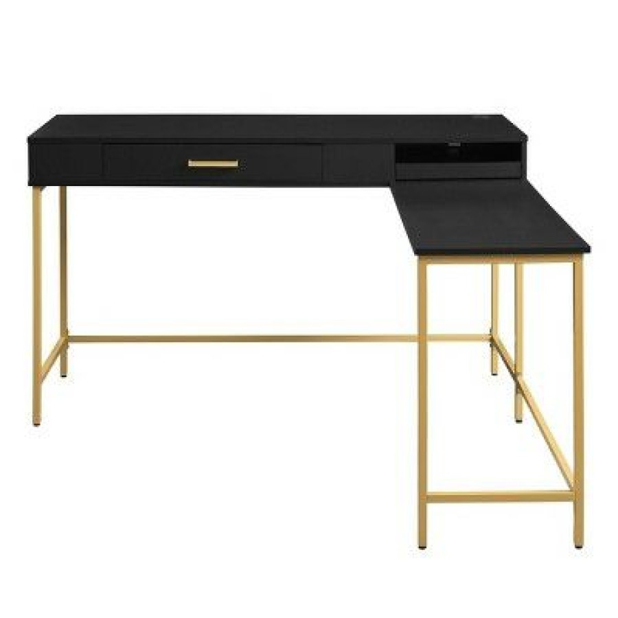 Executive Desks * | Modern Life L Shaped Desk Osp Home Furnishings