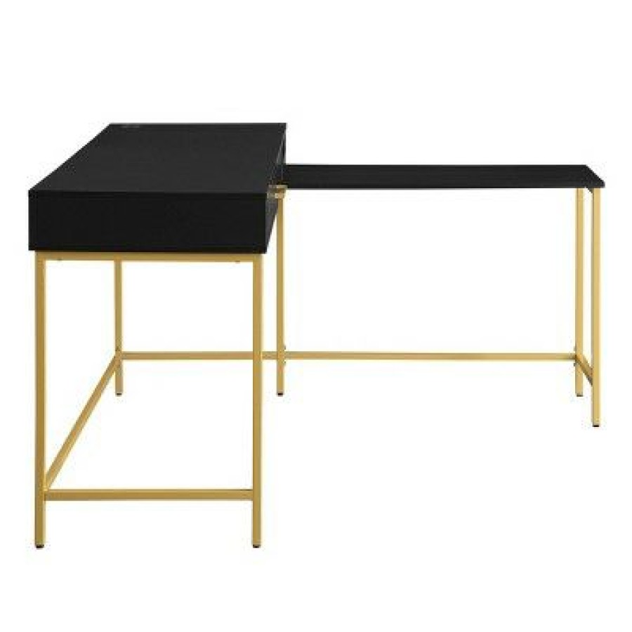 Executive Desks * | Modern Life L Shaped Desk Osp Home Furnishings