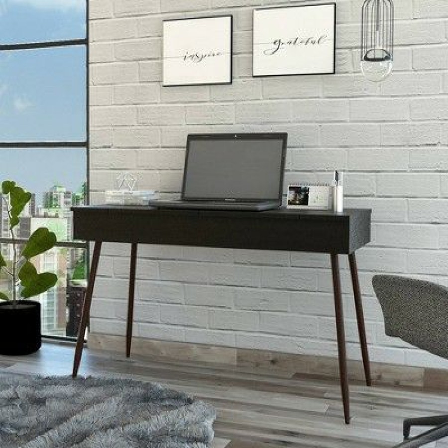 Executive Desks * | Lindon Modern Writing Desk Rst Brands