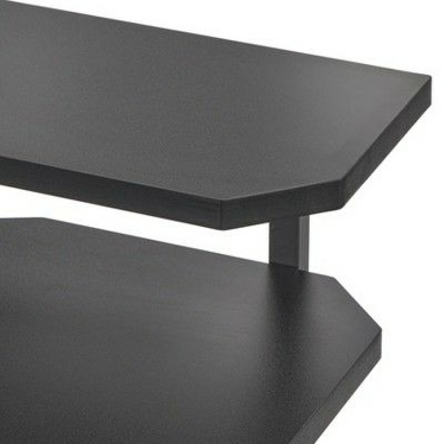 Computer Desks * | Kane Computer And Gaming Desk Black Buylateral