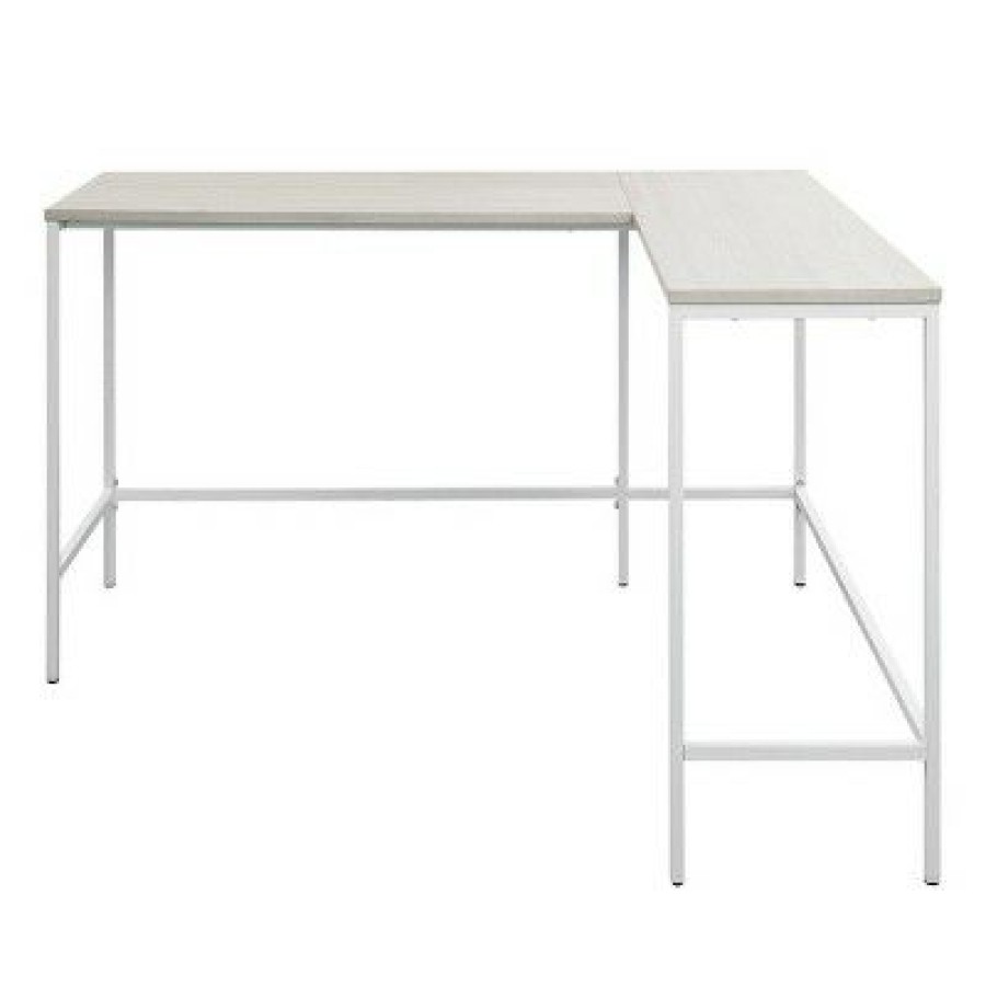 Executive Desks * | L Shaped Contempo Desk Osp Home Furnishings