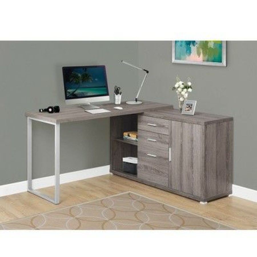 Executive Desks * | 60 Computer Desk Left Or Right Facing Everyroom