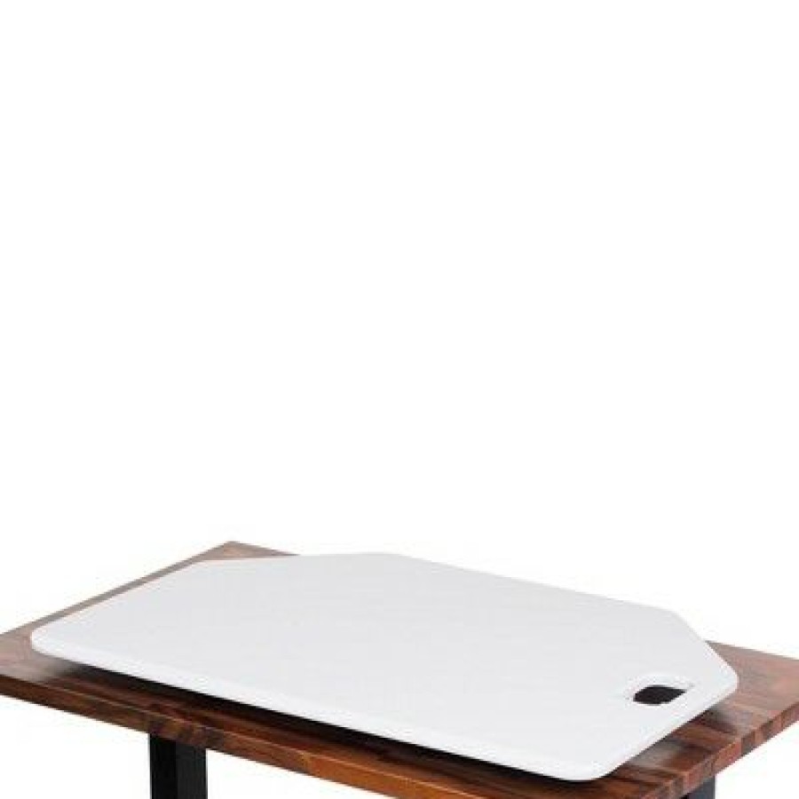 Executive Desks * | X-Elite Premier Corner Standing Desk Converter With Pneumatic Height Adjustment White Stand Steady