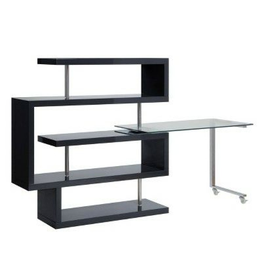 Executive Desks * | Buck Ii Writing Desk With Shelf Acme Furniture