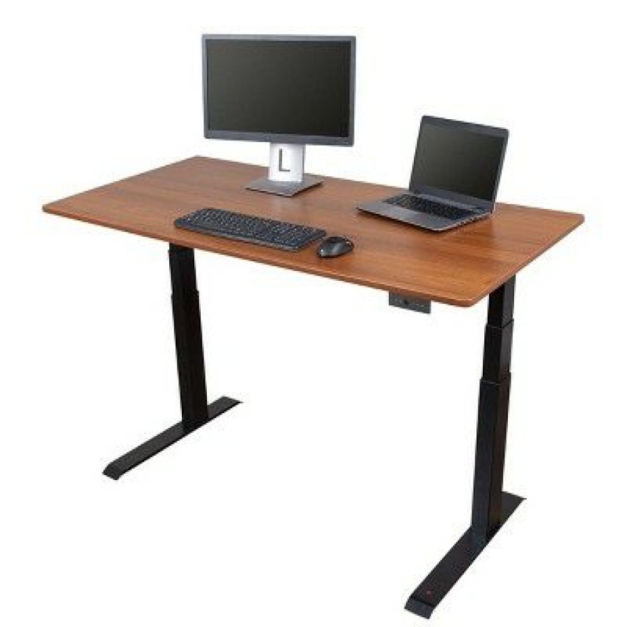 Executive Desks * | Stand Up Desk Store Dual Motor Electric Adjustable Height Standing Desk With Ez Assemble Steel Frame