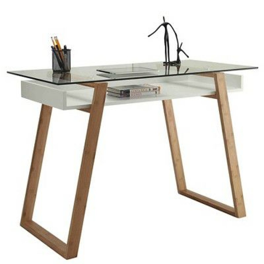 Executive Desks * | Oslo Sundance Desk White Breighton Home