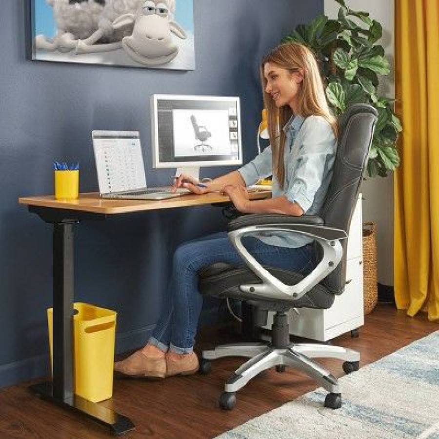 Executive Desks * | Creativity Electric Height Adjustable Standing Desk Serta