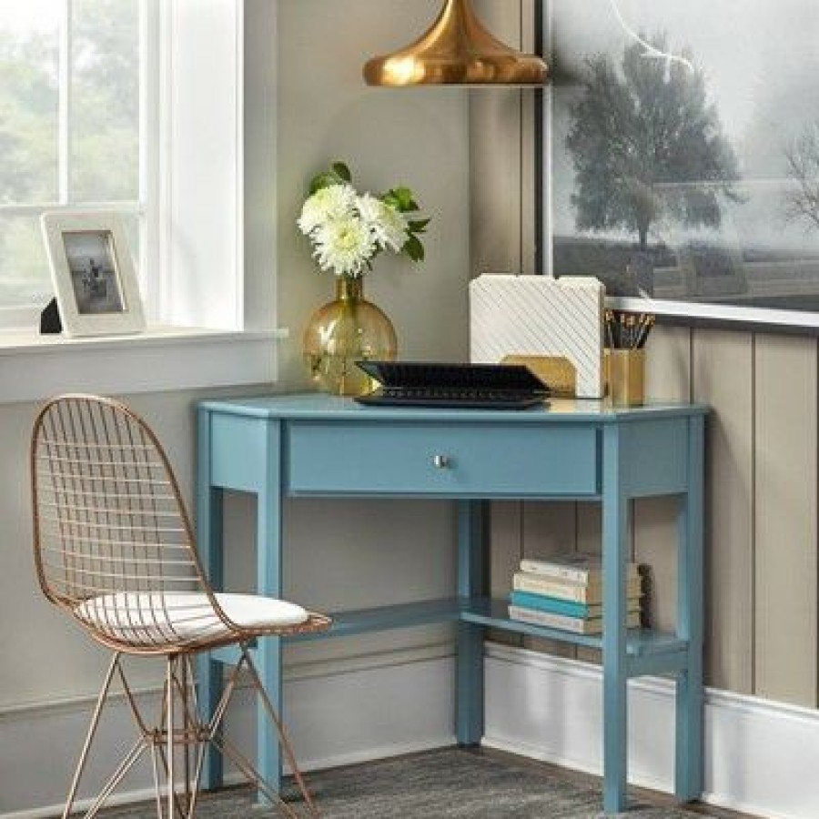 Corner Desks * | Medford Corner Desk With Drawer Buylateral