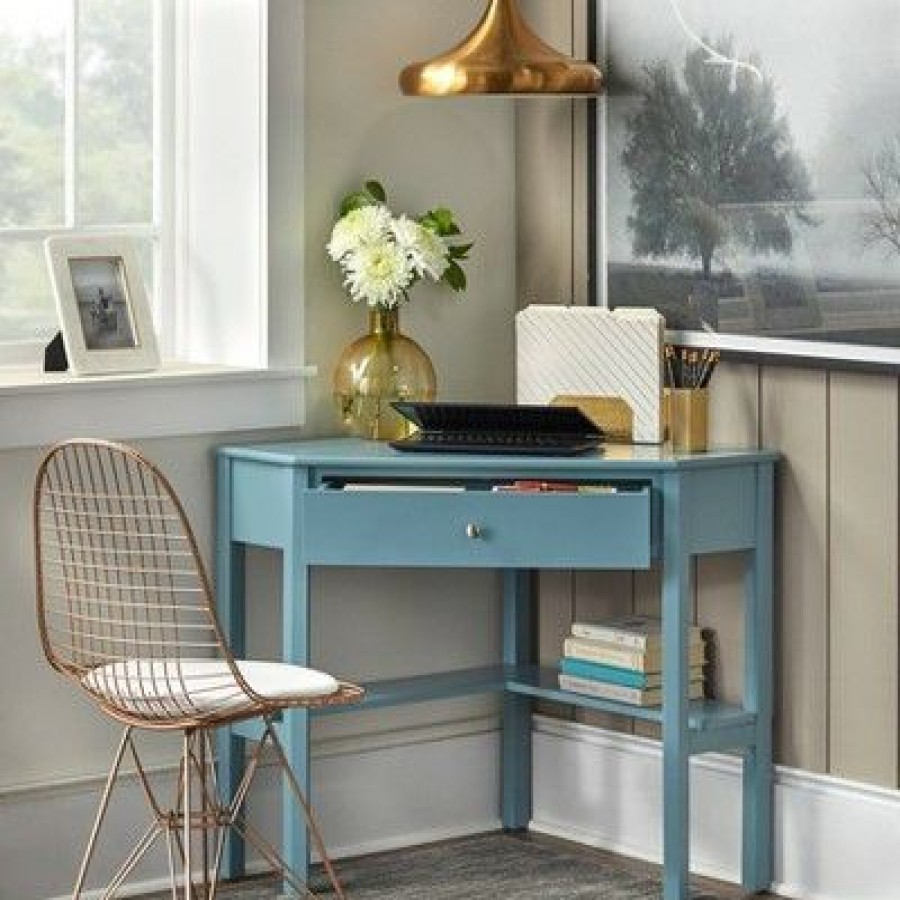 Corner Desks * | Medford Corner Desk With Drawer Buylateral