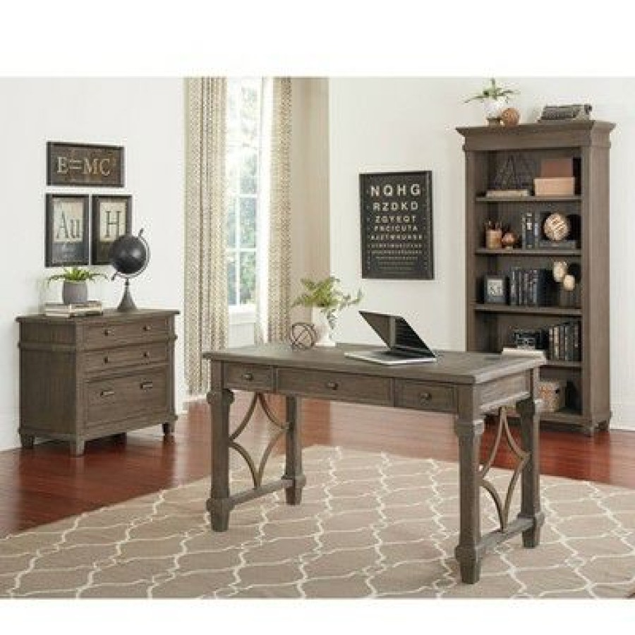 Executive Desks * | Carson Writing Desk Brown Martin Furniture