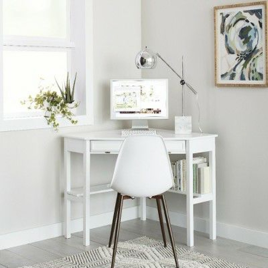 Corner Desks * | Southern Enterprises Aiden Lane Corner Desk