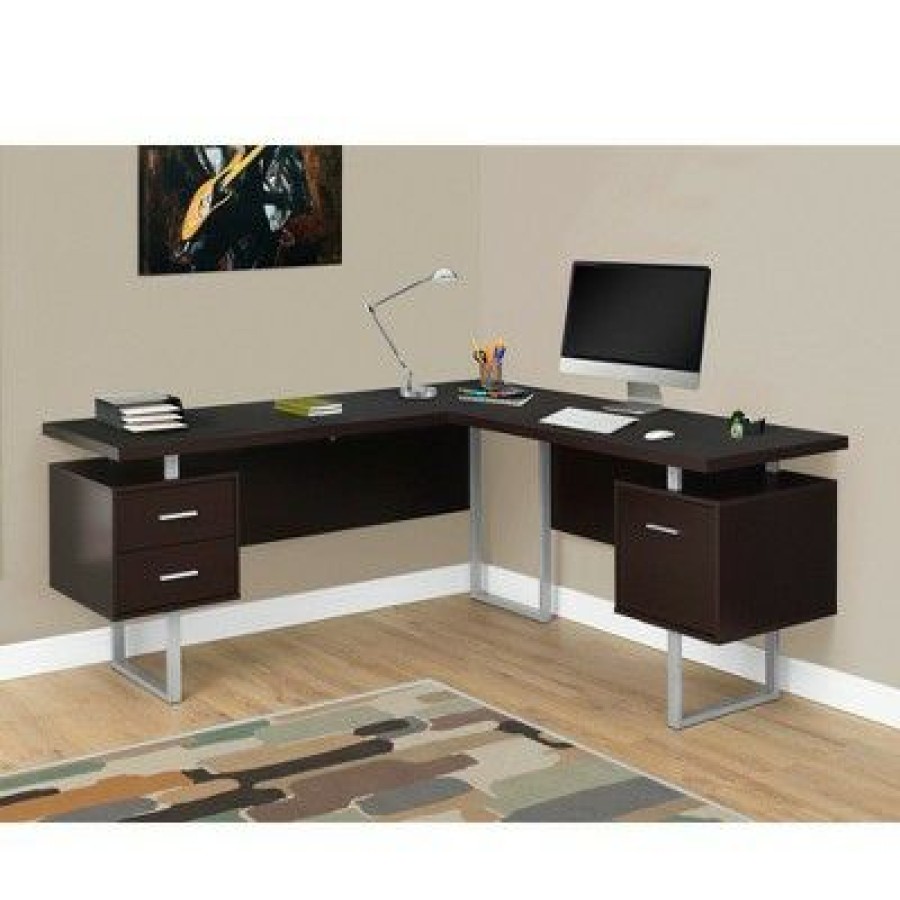 Executive Desks * | 70 Computer Desk Left Or Right Facing Everyroom Light