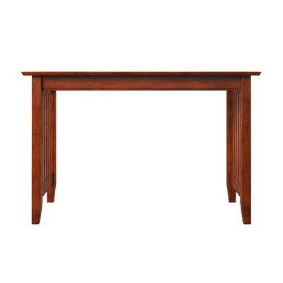 Executive Desks * | Writing Desk Classic Mission Walnut Atlantic Furniture