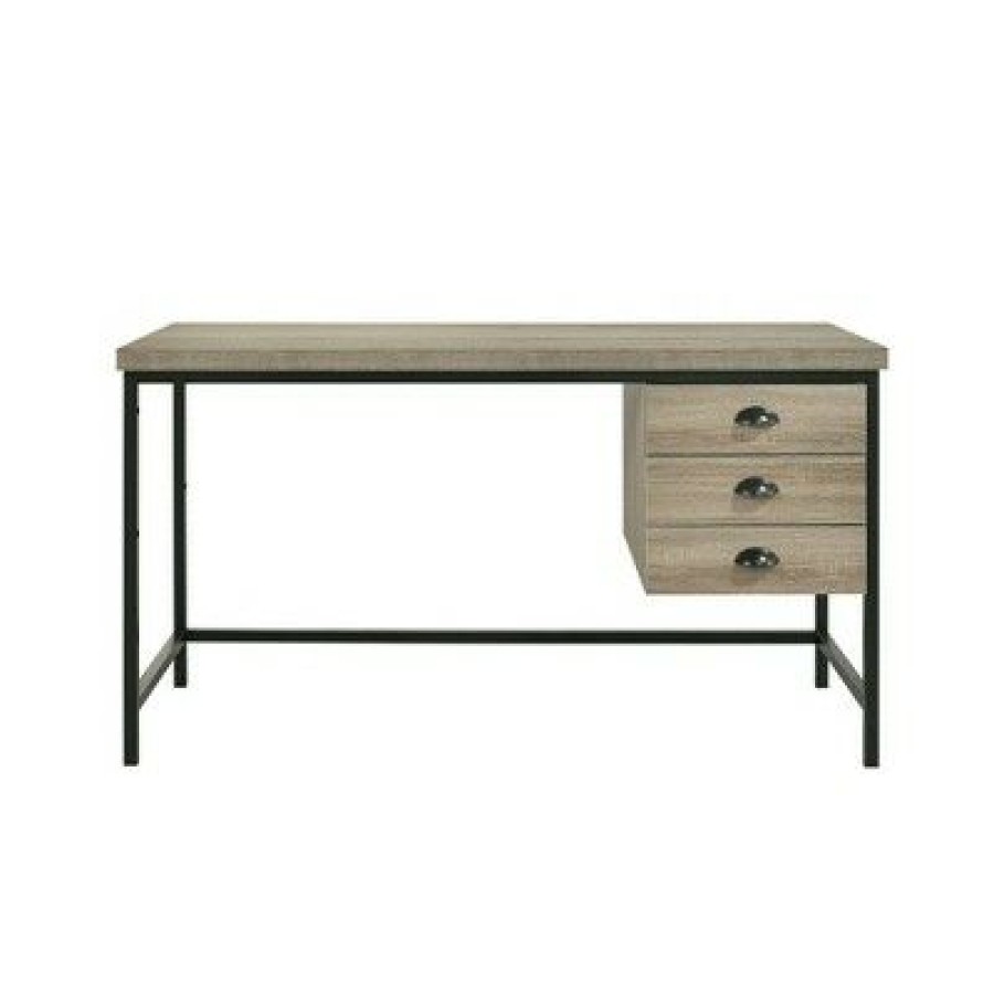 Executive Desks * | Ashby Desk Light Gray Picket House Furnishings