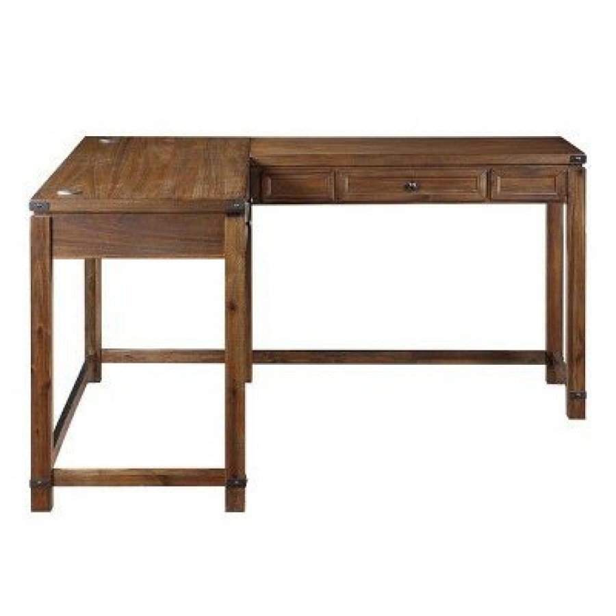 Executive Desks * | Baton Rouge L Shaped Desk Osp Home Furnishings