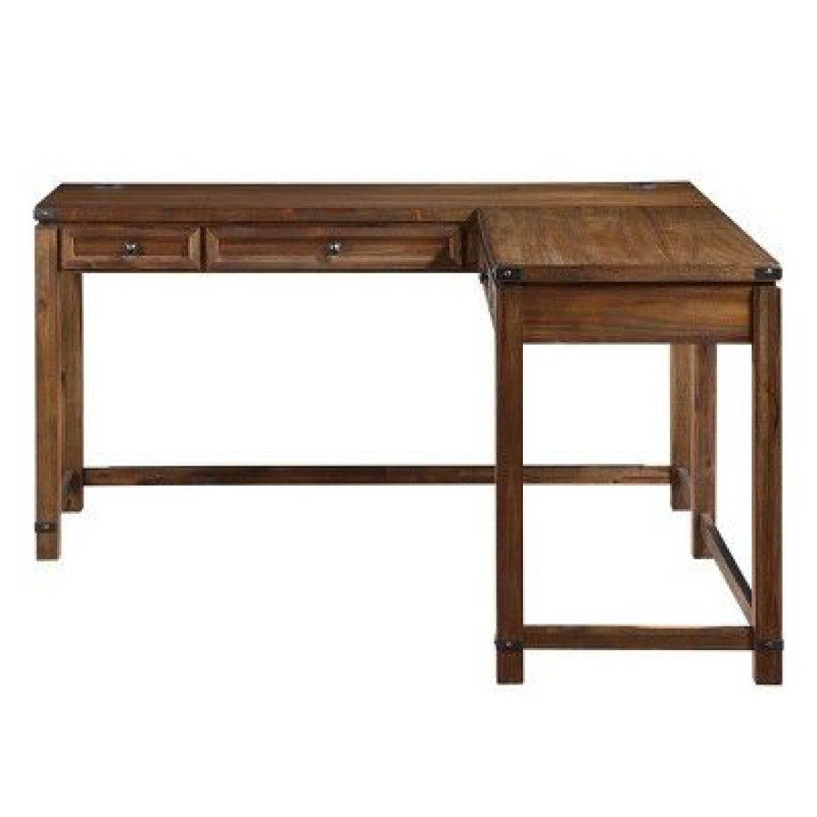 Executive Desks * | Baton Rouge L Shaped Desk Osp Home Furnishings