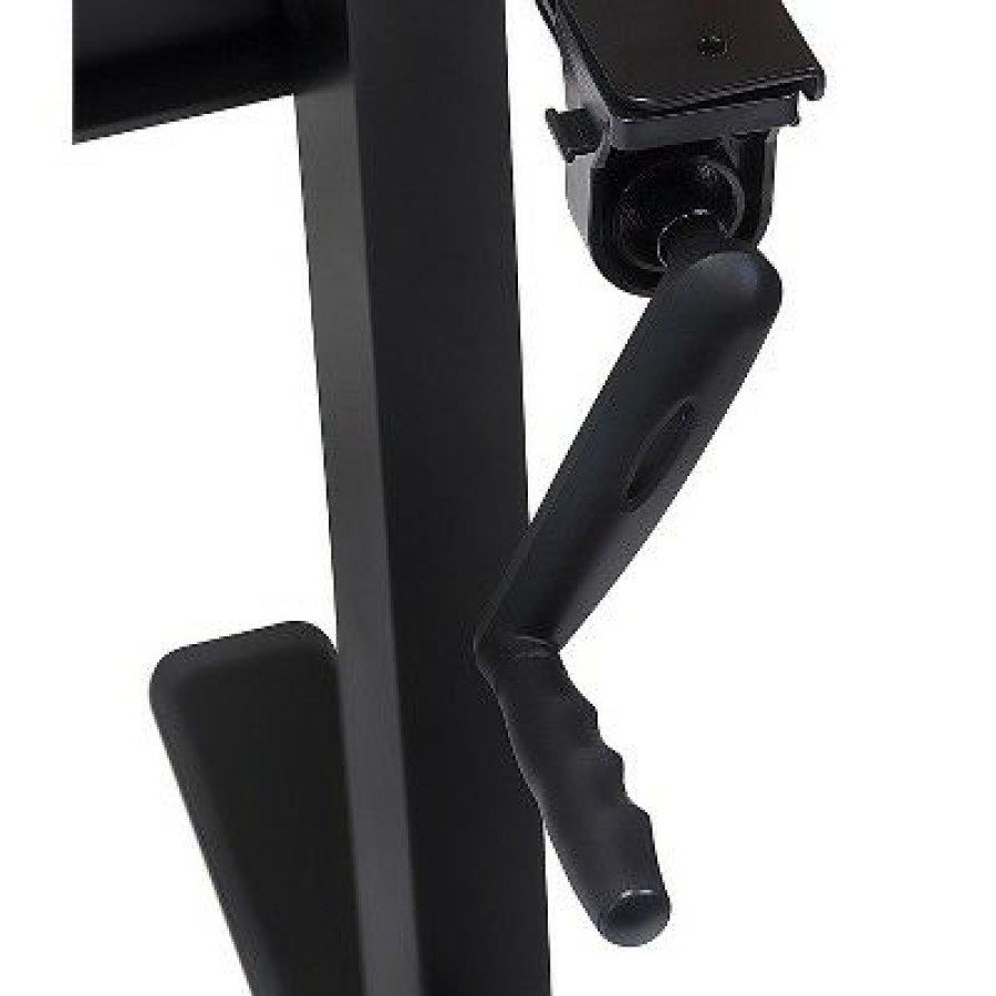 Executive Desks * | Mount-It! Manual Crank Standing Desk Frame Black (Mi-7931)