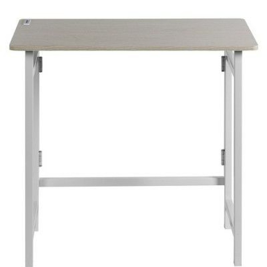 Executive Desks * | Basics No Assembly Compact Desk With Usb White Onespace