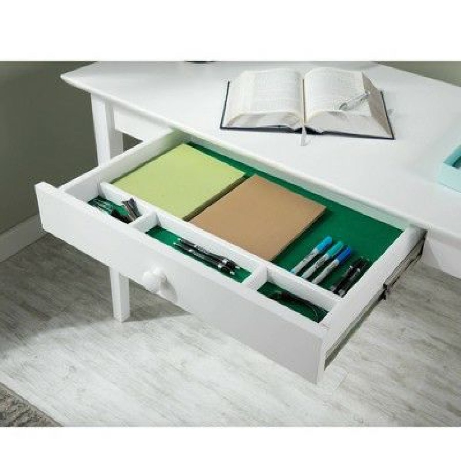 Executive Desks * | Writing Desk Shaker Style White Atlantic Furniture