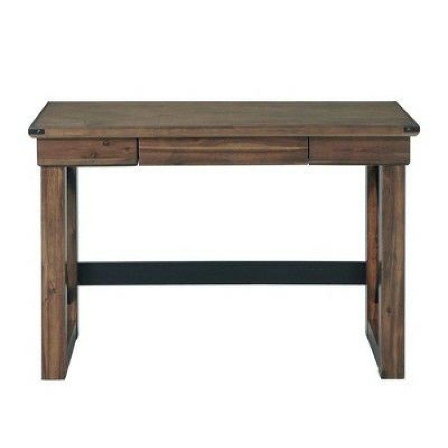 Executive Desks * | Brax Desk Walnut Picket House Furnishings