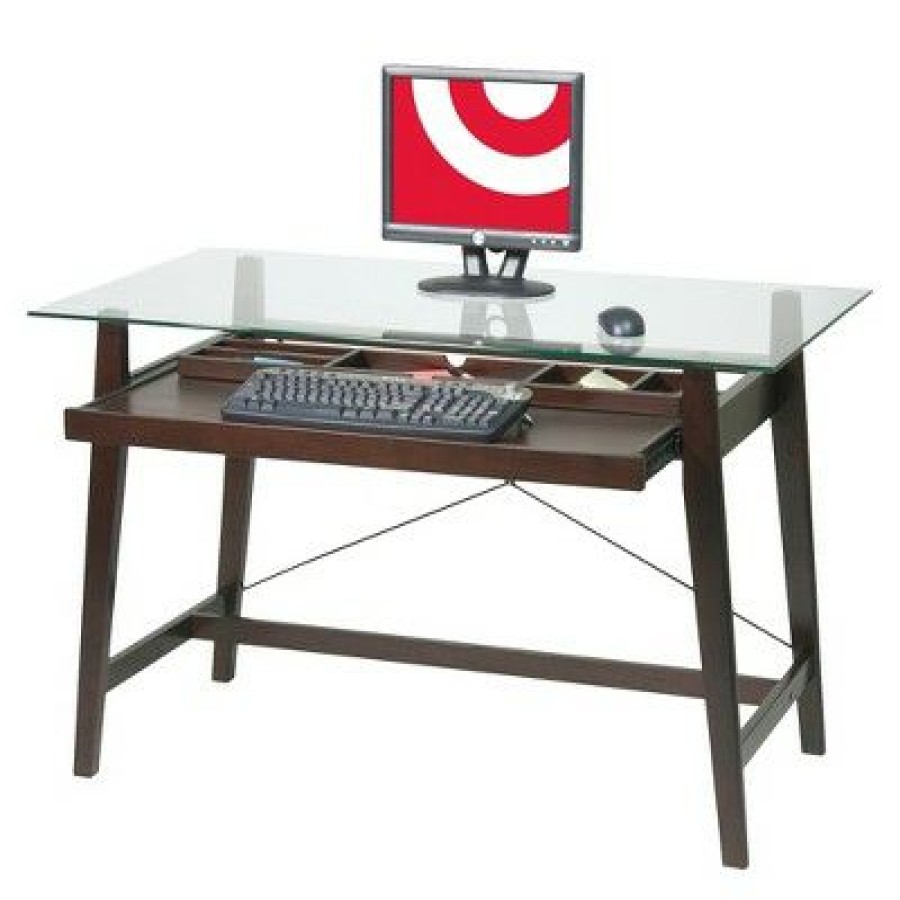 Executive Desks * | Computer Desk Brown Osp Home Furnishings